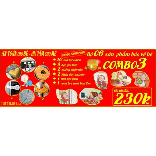 Bộ sản phẩm bảo vệ bé COMBO3