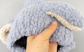 YÊU THÍCH Mũ LEN LÔNG CỪU 2 tai cho bé