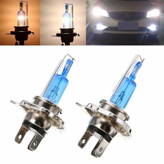 2 Đèn pha Halogen H4 35W Xenon HID 6000K cho xe cộ