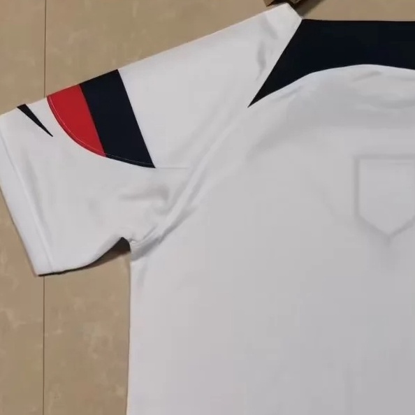 Áo Thun Bóng Đá Màu Trắng Đội Tuyển Mỹ World Cup 2022