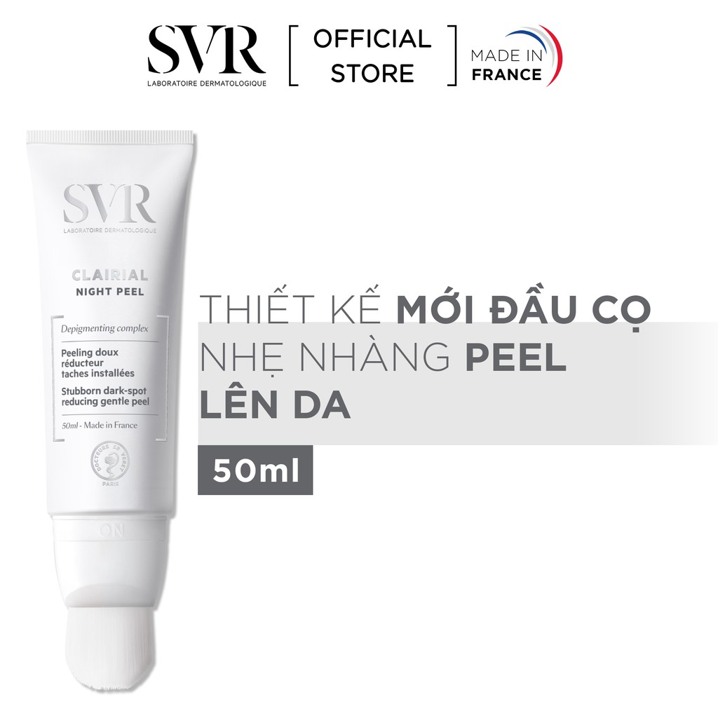 Kem làm mờ vết nám, nám da và làm trắng da SVR CLAIRIAL Night Peel  50ml