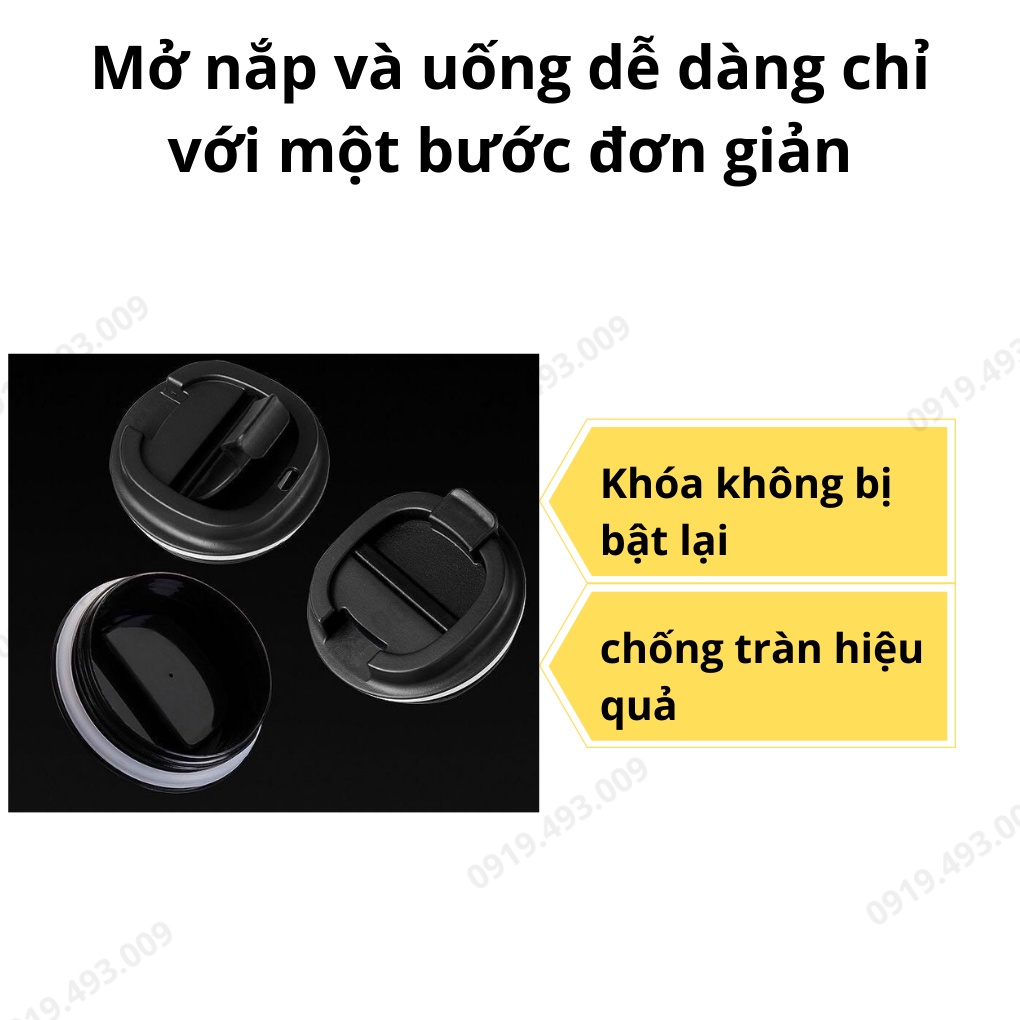 [Bình giữ nhiệt], Ly giữ nhiệt Hàn Quốc Inox 304 Coffee Cao Cấp