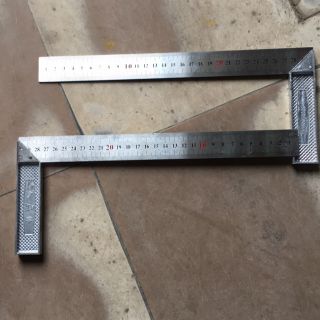 Thước góc vuông 30cm inox