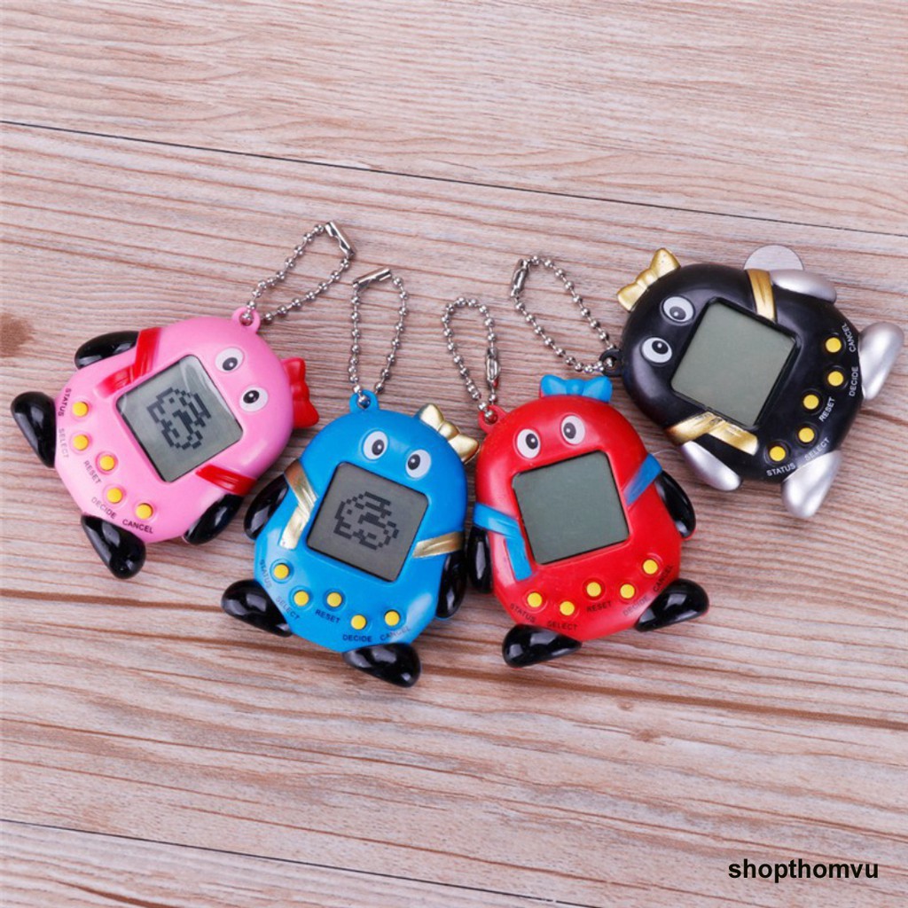 Máy nuôi thú ảo Tamagotchi gồm 168 con thú xinh xắn
