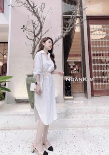 🎀ĐẦM SOMI XÔ( kèm dây thắt eo ạ)#160k