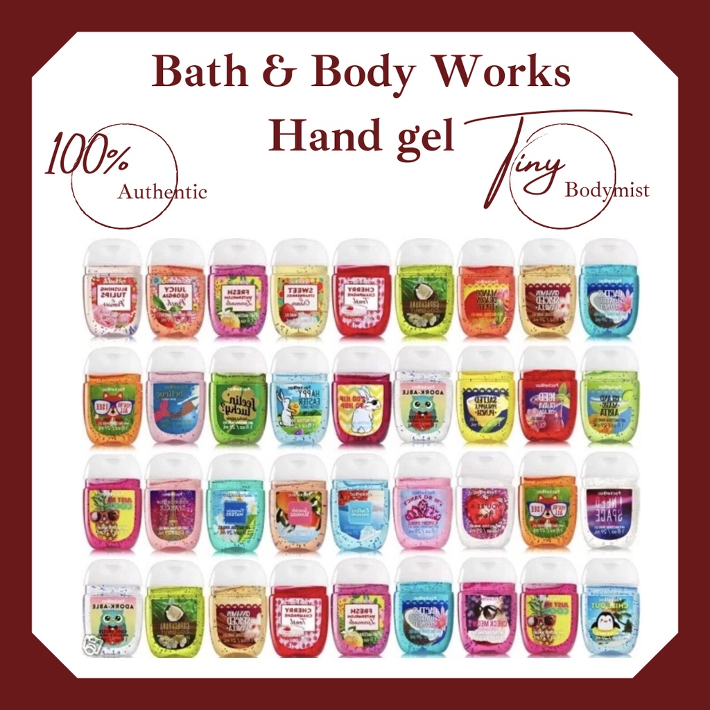 Gel rửa tay khô Bath &amp; Body Works các mùi