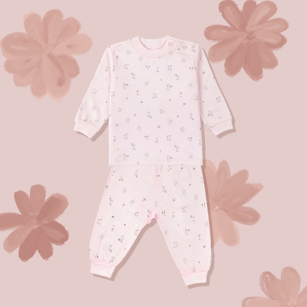 Bộ Quần Áo Sơ Sinh Thu Đông, Nút Vai MIOMIO - Cho Bé Trai, Bé Gái , Vải Interlock Cotton