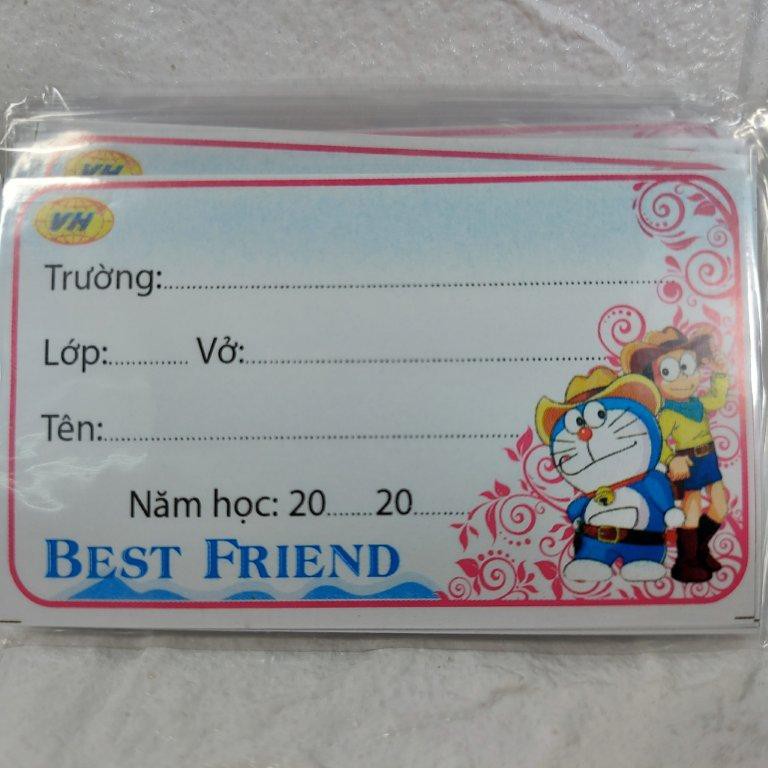 Tập 50 nhãn vở Best Friend