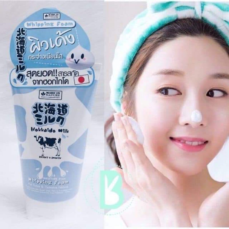 Sữa Rửa mặt bò HOKKAIDO Thái Lan 100gr