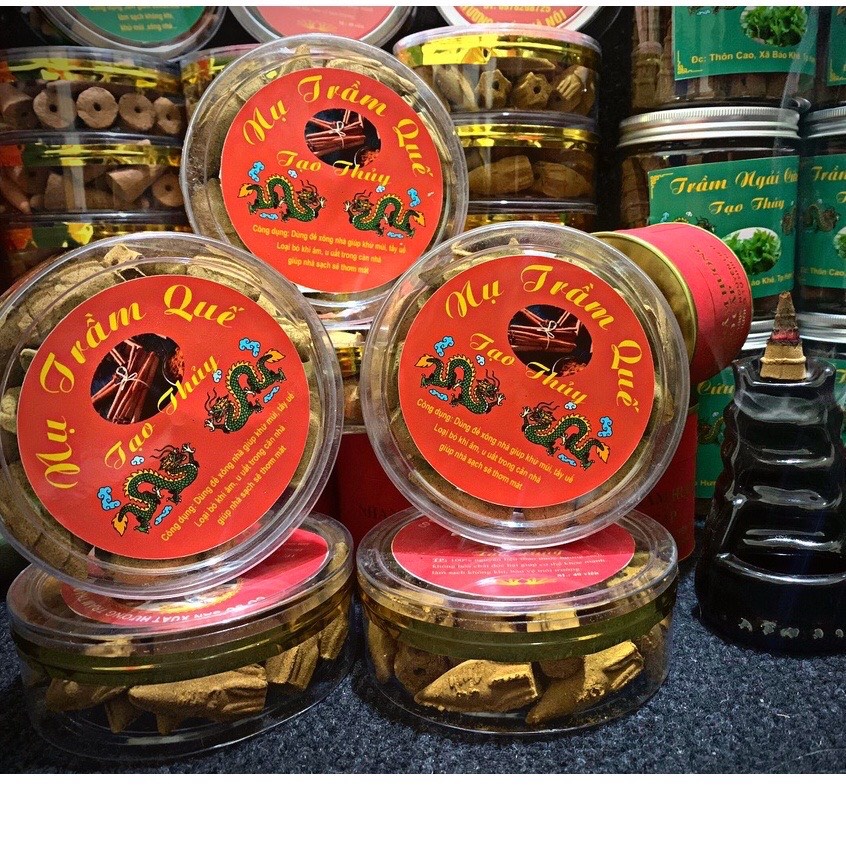 Nụ trầm quế cao cấp 100% hương quế tự nhiên để xông nhà tẩy uế loại bỏ khí âm giúp nhà sạch sẽ thơm mát