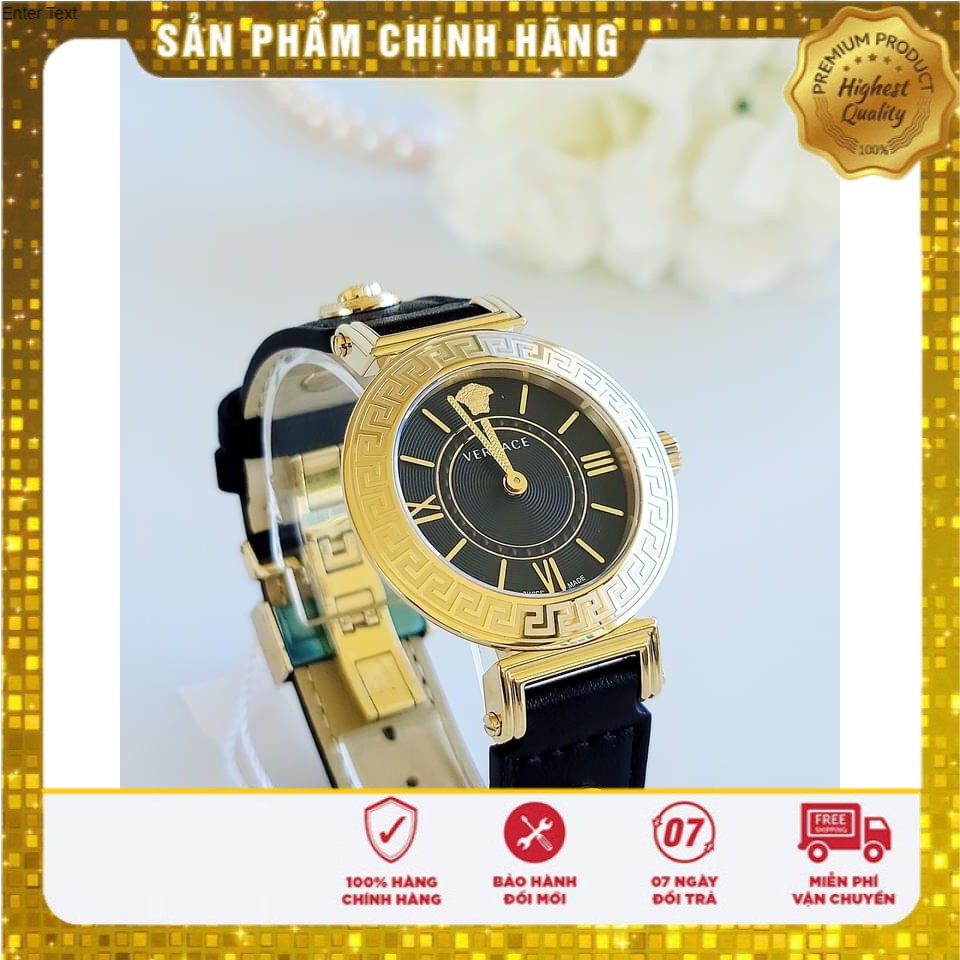 Đồng hồ nữ chính hãng Versace Tribute- New Collection - Máy Quartz pin Thụy Sĩ - Mặt kính Sapphire