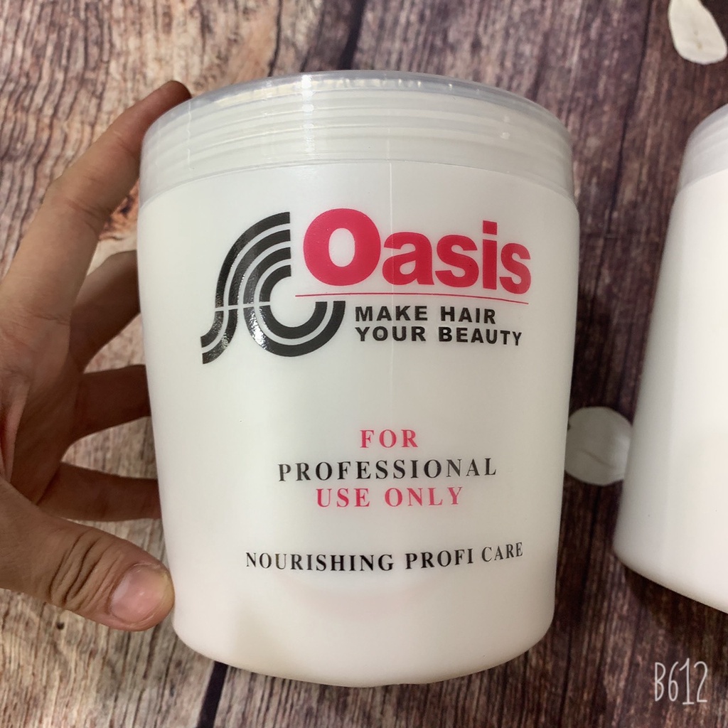 Kem Ủ + Xả + Hấp Tóc Oasis 1000g. Cho tóc mềm bóng , mượt tự nhiên