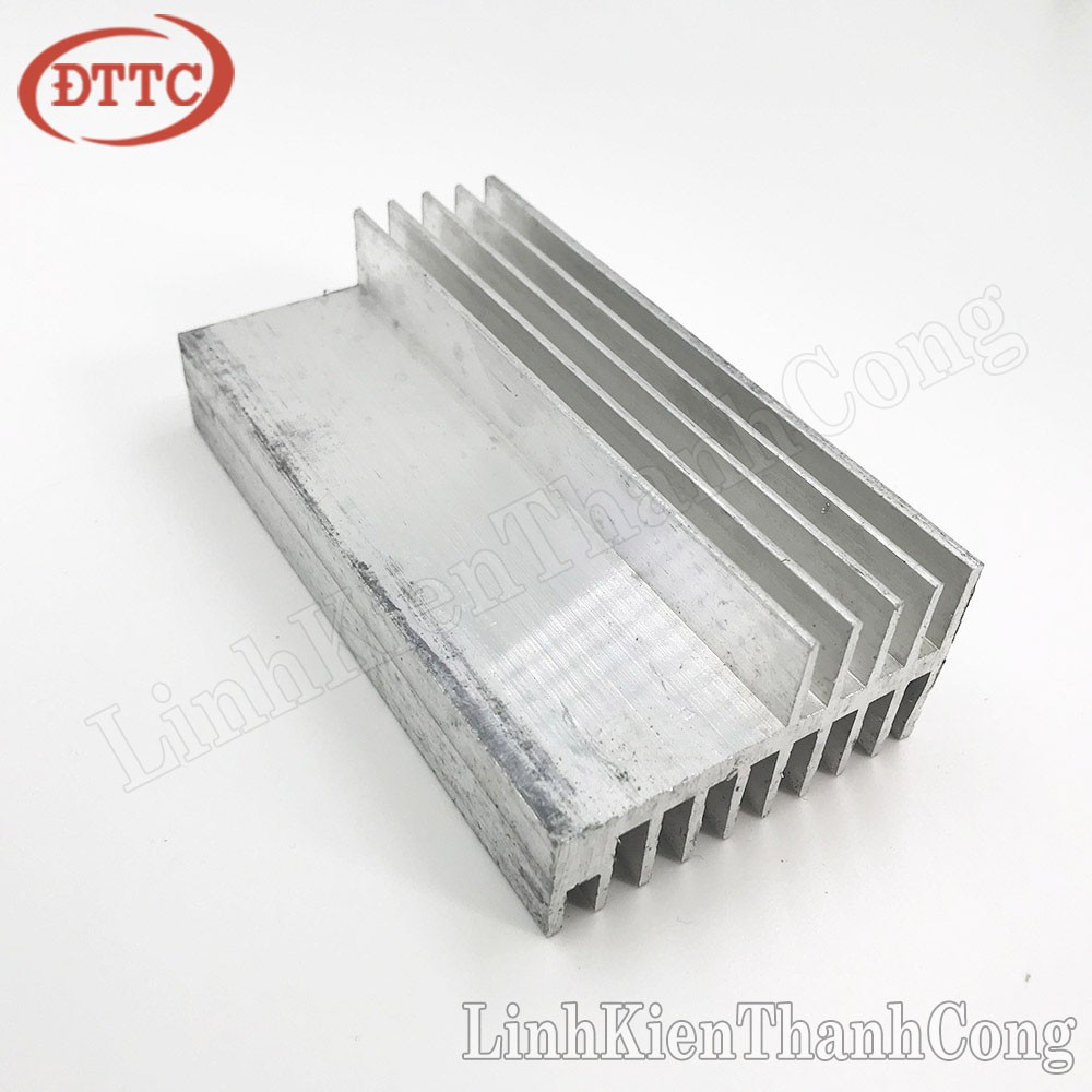 Nhôm Tản Nhiệt 2 Tầng 10 Cánh 125x58x32mm