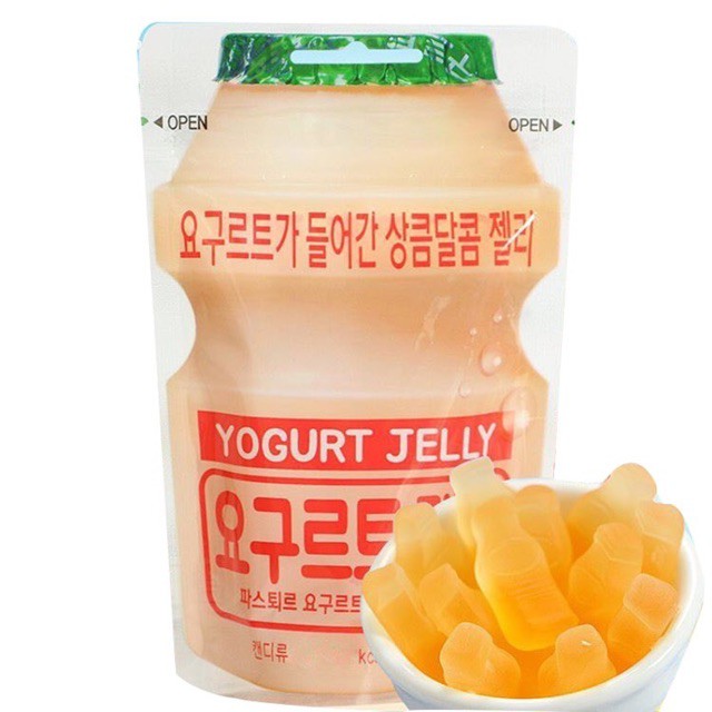 Kẹo dẻo Lotte Yogurt Jelly gói 50gr