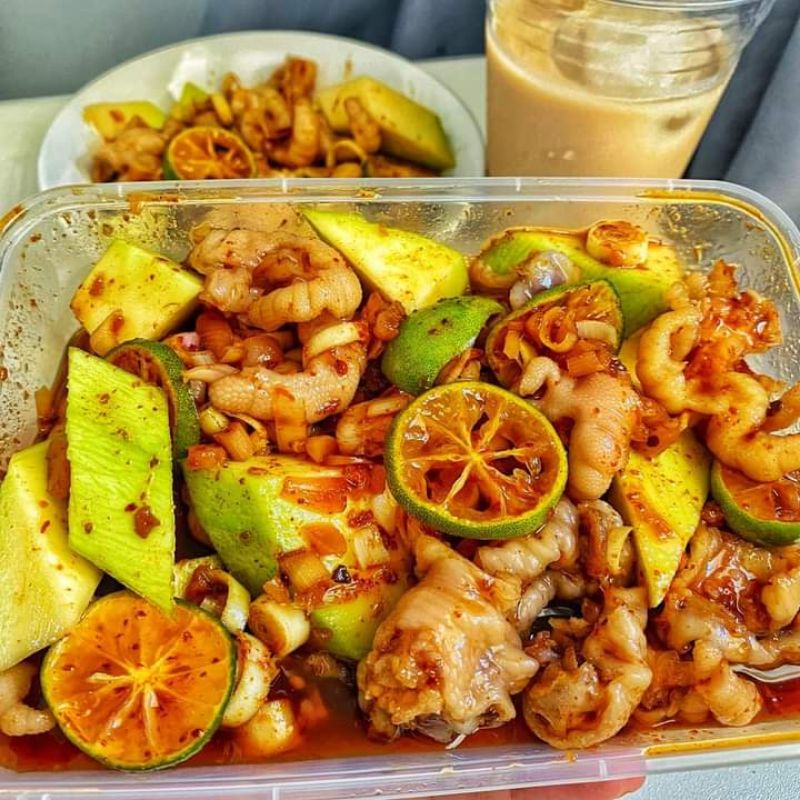CHÂN GÀ SỐT THÁI/ NGÂM SẢ TẮC
