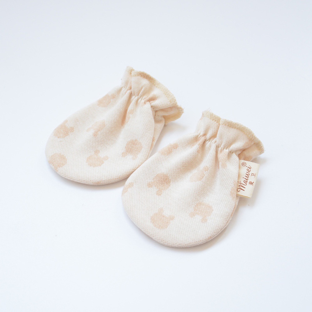 [HÀNG ĐẸP] Bao tay cho bé sơ sinh cotton ORGIANIC cao cấp 100% không chất tẩy nhuộm an toàn cho bé bo chun