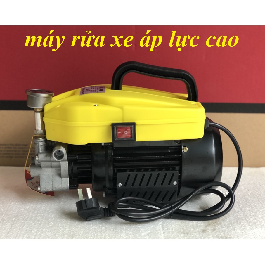 Máy rửa xe T10 áp lực cao tặng bình xà phòng - RX T10