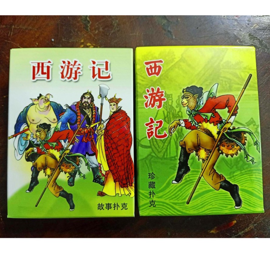 Bài tây du kí 1986 Thẻ bài đầy đủ nhân vật TÔN NGỘ KHÔNG,CHƯ BÁT GIỚI,SA TĂNG,SƯ PHỤ... hoài niệm tuổi thơ 54 lá