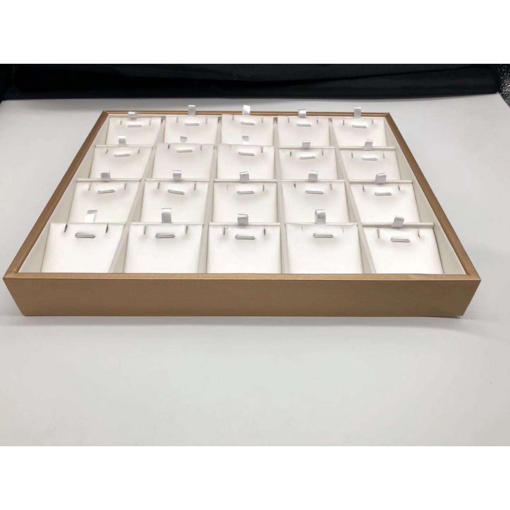 Khay Đựng Mặt Dây Chuyền Trang Sức Chất Liệu Da PU Cao Cấp