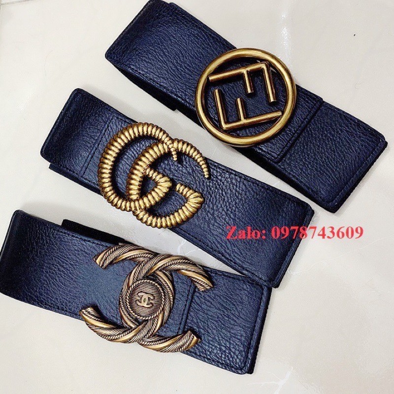 Đai váy 8cm bản siêu to đồng