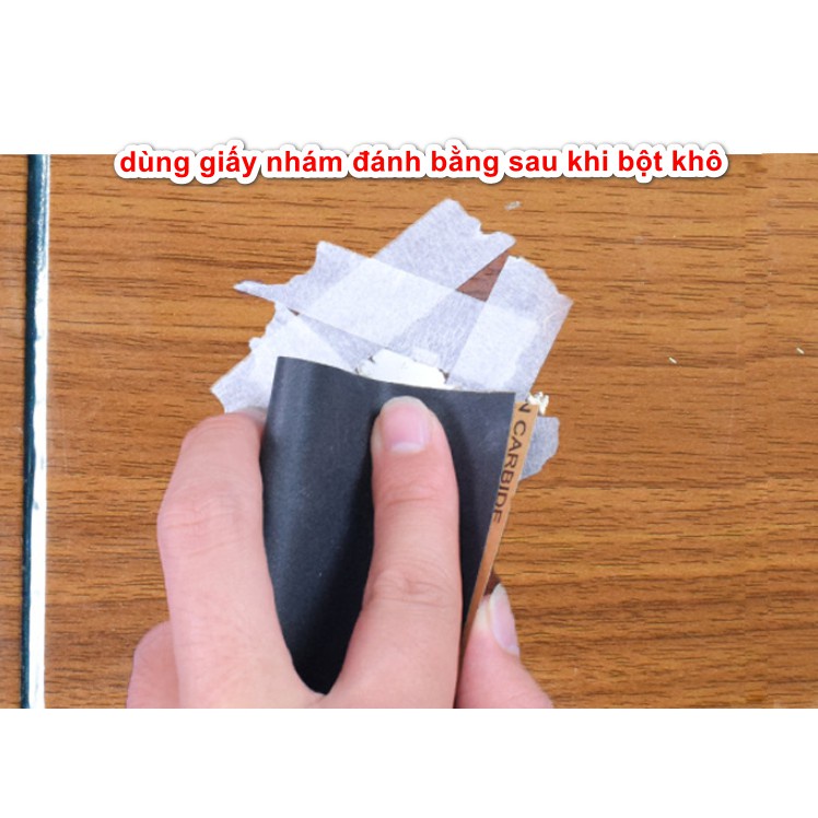 Bột Trám Gỗ Mộc Ván Nhanh Khô