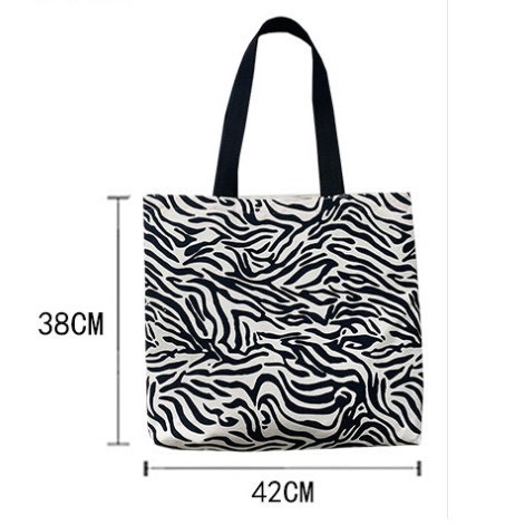 Túi tote vải đeo vai canvas bag giá rẻ đẹp đi học ULZZANG