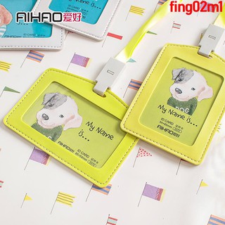 Dụng cụ đựng thẻ sinh viên/nhân viên/giấy tờ kèm dây đeo tiện dụng