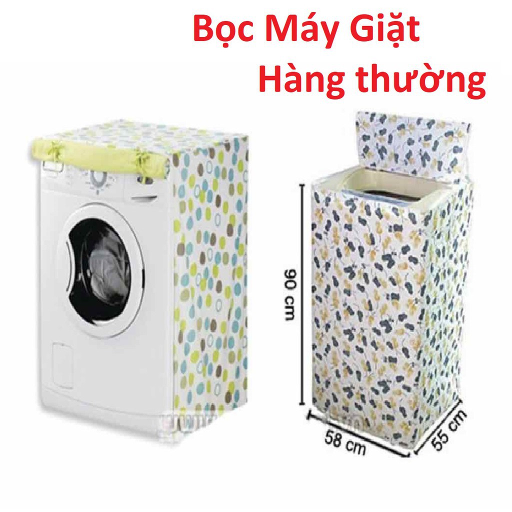 Bọc Máy Giặt Cửa Ngang - Cửa Trước