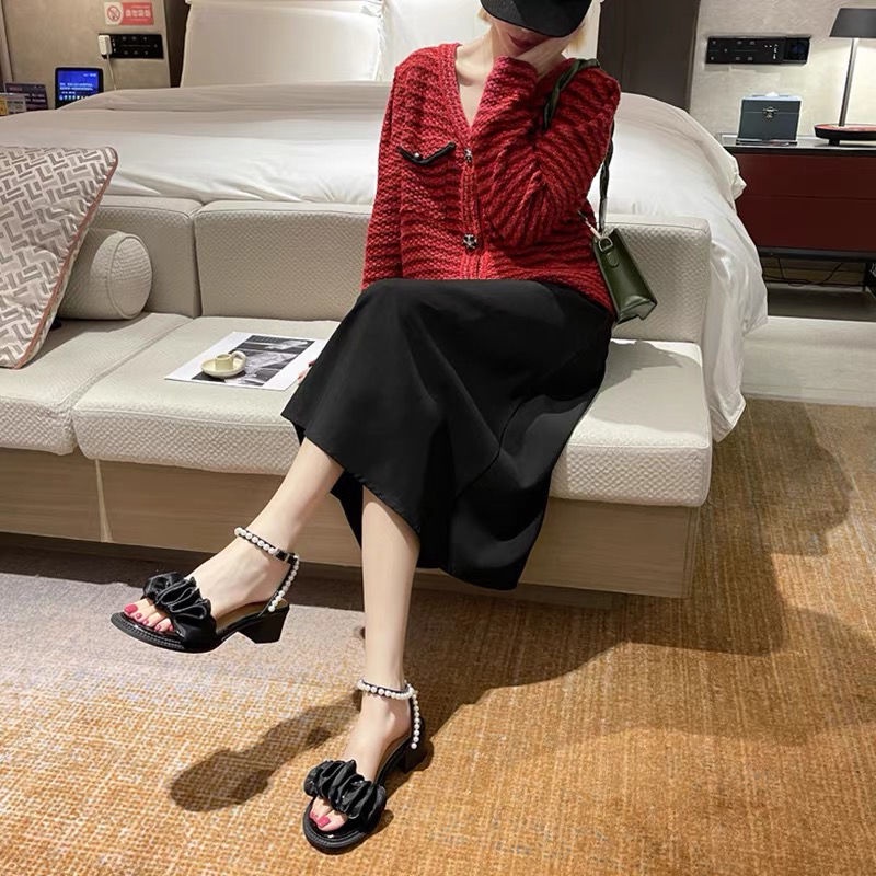 Sandal Thiết Kế Mới Đế Dày Cao Cấp Thời Trang Mùa Hè Dành Cho Nữ 2022