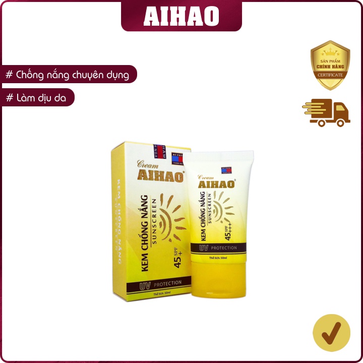 Kem AIHAO Chống Nắng (50ml)