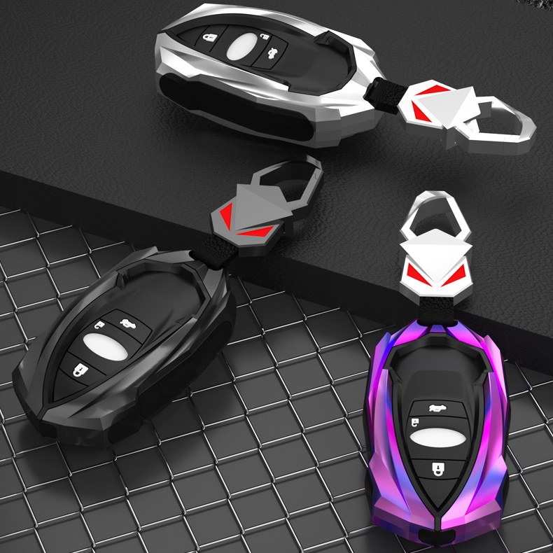 Vỏ Bảo Vệ Chìa Khóa Xe Hơi Subaru OutBack Forester XV WRX BRZ Bằng Hợp Kim Kẽm Ốp