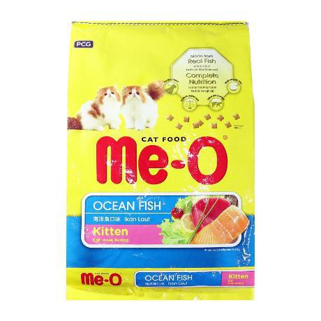 THỨC ĂN ME-O KITTEN CHO MÈO CON VỊ CÁ BIỂN 400gr | 1,1kg