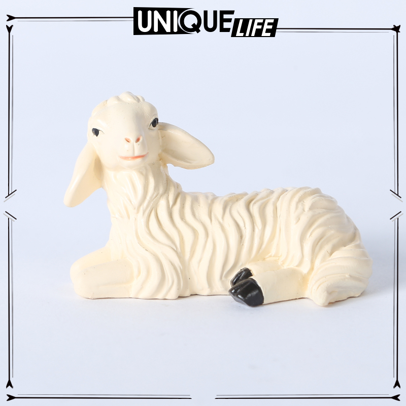 6 Mô Hình Cừu Trang Trí Nhà Búp Bê Ngoài Trời