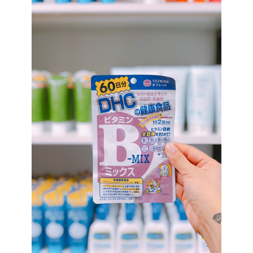 Viên Uống Vitamin B Tổng Hợp DHC Vitamin B Mix 120 Viên