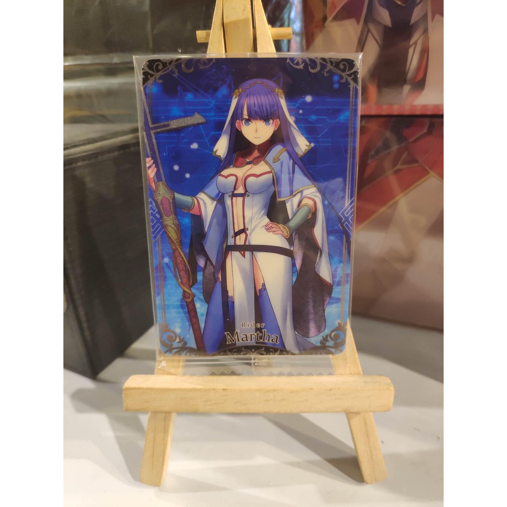 Thẻ bài bánh xốp Fate Grand Order FGO Martha N - Tặng bọc bài nhựa bảo quản
