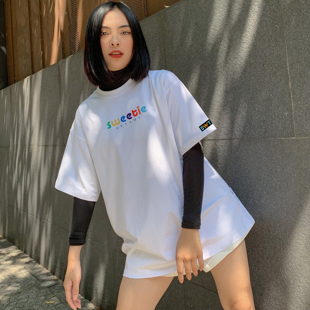 Áo thun SWEETIE DREAMS Tee - Trắng - Unisex - Full Box