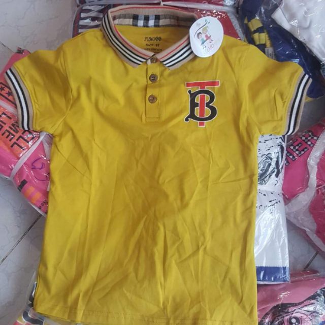 Áo thun cổ trụ bé trai(ngochien)