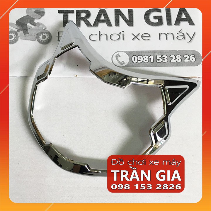 Viền đèn pha xe vision 2021, ốp đèn trước - phụ kiện trang trí