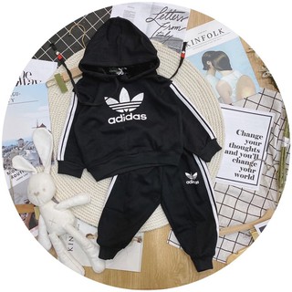 Bộ nỉ lông adidas