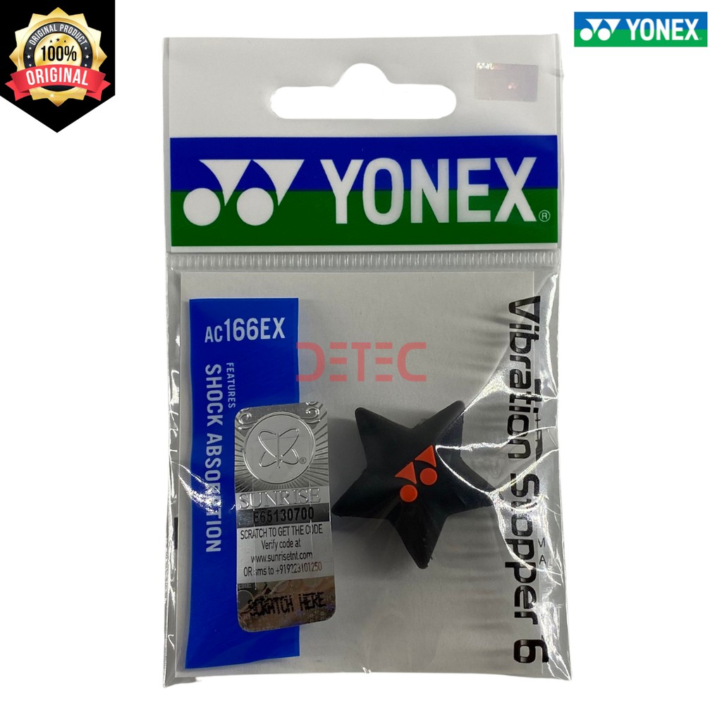 Thiết Bị Rung Chuyên Dụng Cho Vợt Tennis Yonex Ac166Ex Màu Cam Đen