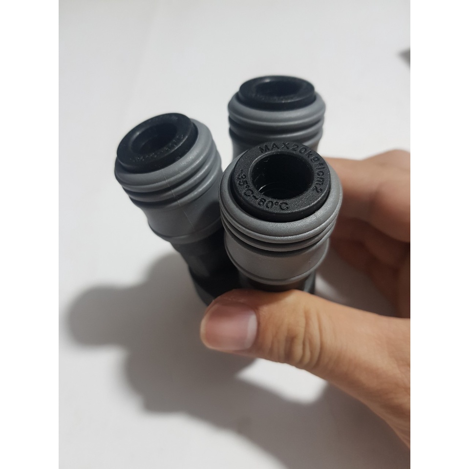 KHỚP NỐI HƠI NHANH ( ĐẦU NỐI HƠI NHANH)  THÂN NHỰA ( Màu giao ngẫu nhiên tùy đợt )