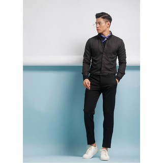 Quần tây lưng thun phối