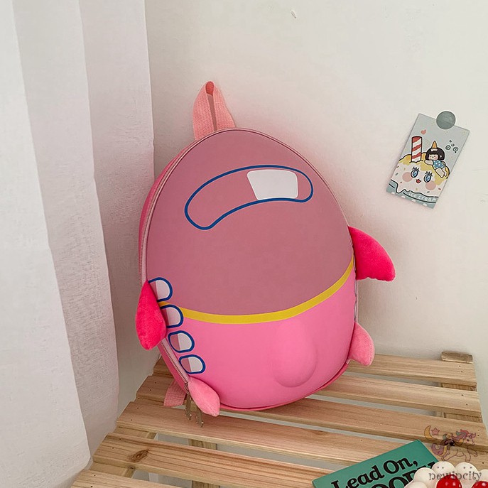 Balo đi học chống thấm nước phong cách hoạt hình đáng yêu ngộ nghĩnh dành cho trẻ em