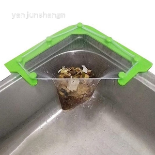 Giá đỡ đồ dùng gắn bồn rửa chén hình tam giác tiện dụng cho nhà bếp