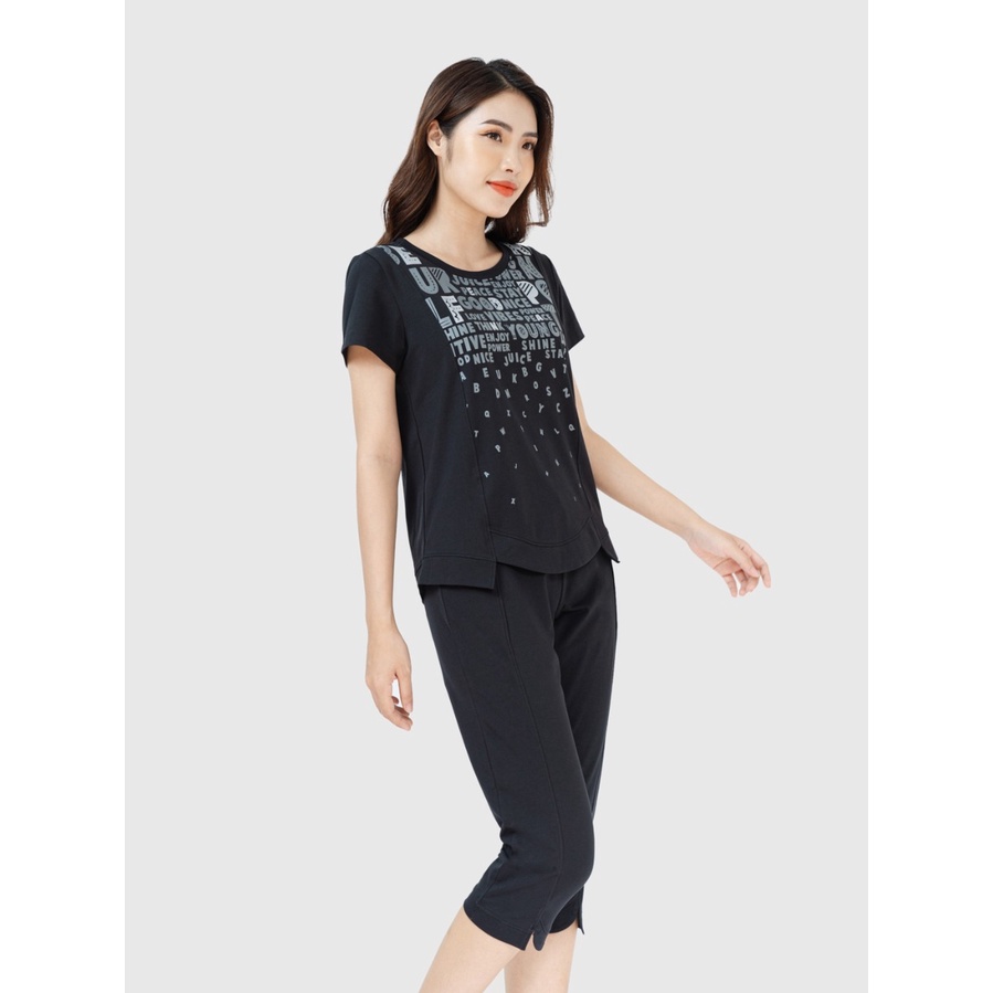 Bộ mặc nhà áo cộc tay quần lửng Winny Cotton 21293 Giá 465.000đ