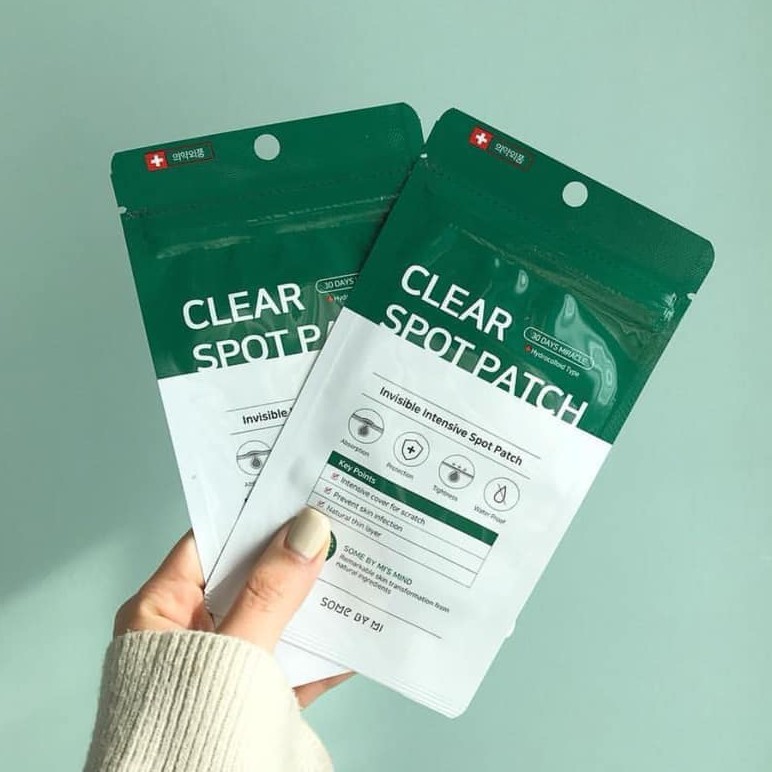 SET 18 MIẾNG Dán Giảm Mụn Some By Mi Clear Spot Patch - MIẾNG DÁN MỤN