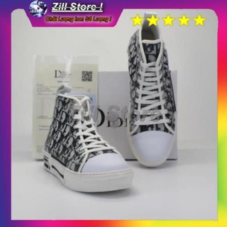 Giày thể thao sneaker d i o r cổ cao full box d1c