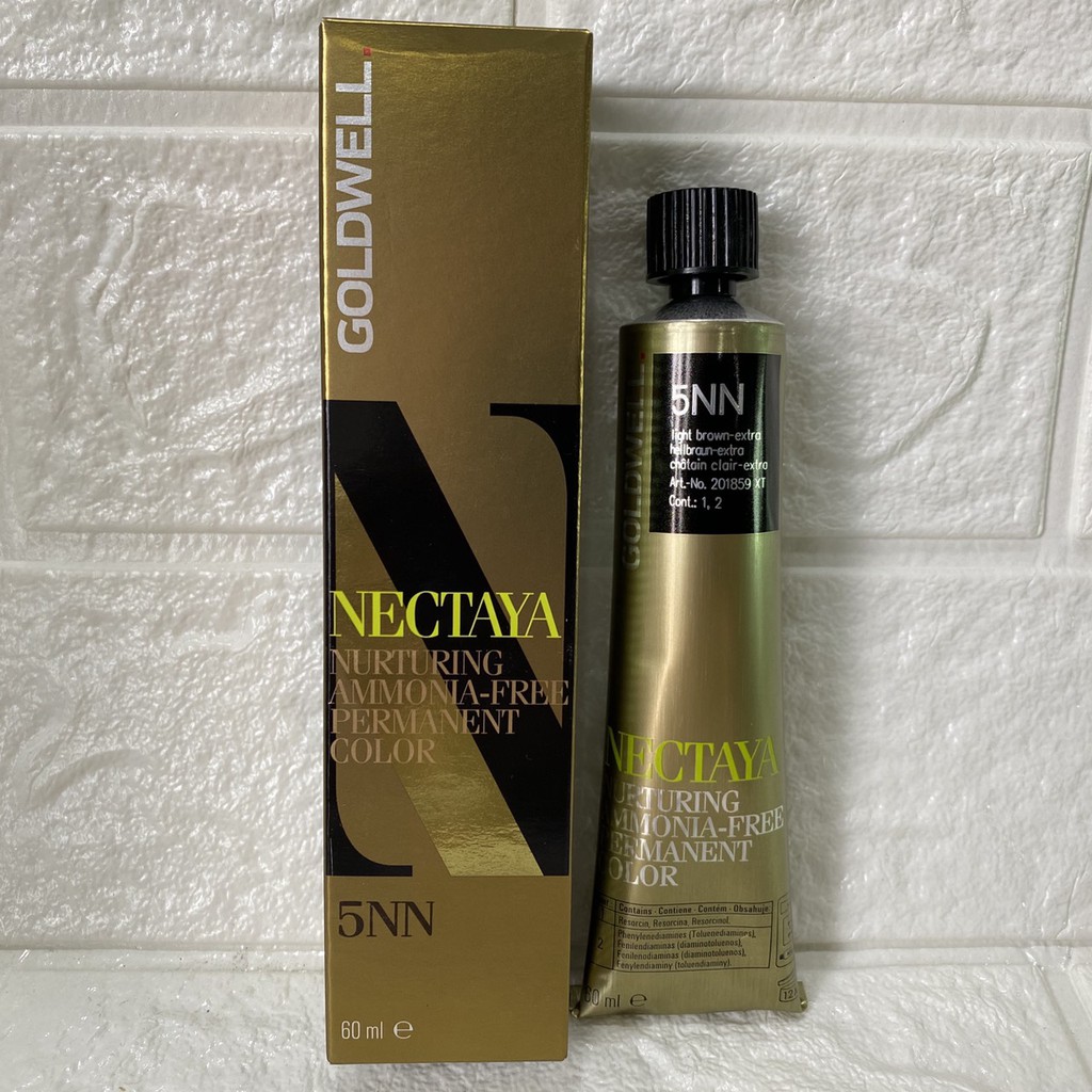 Thuốc nhuộm tóc cao cấp Nectaya Goldwell Free Amoniac 60ml ( New 2021 )