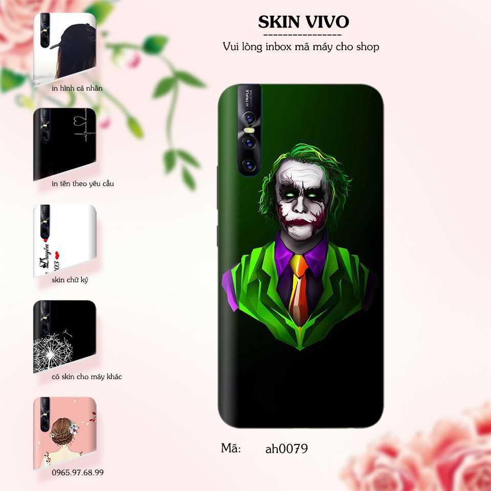 Skin dán cho các dòng điện thoại Vivo Y71 - Y85 - Y91 in hình cực chất