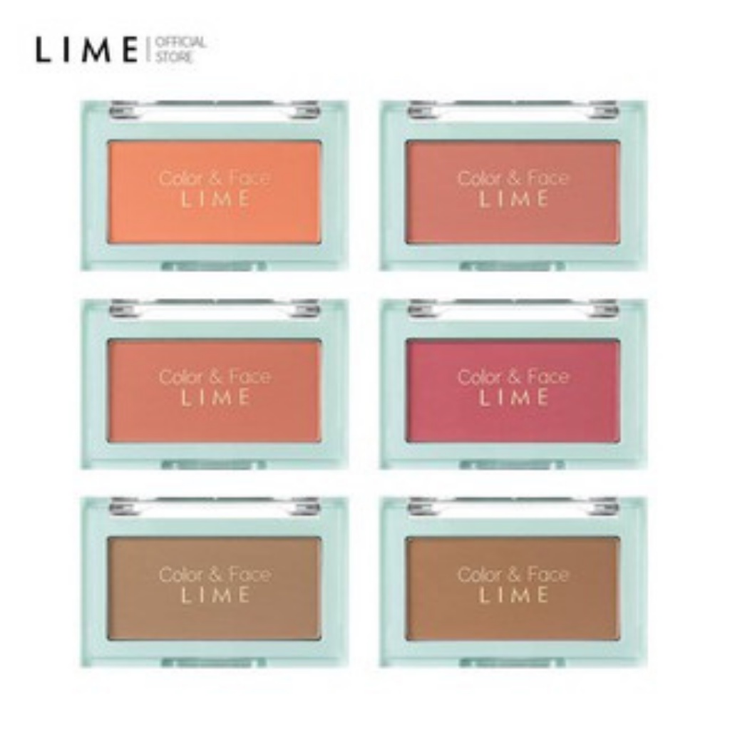 Combo Da Mịn Má Hồng Phấn Má Hồng Đa Năng Lime Color & Face Single Blusher +Cushion Pink 25g | BigBuy360 - bigbuy360.vn